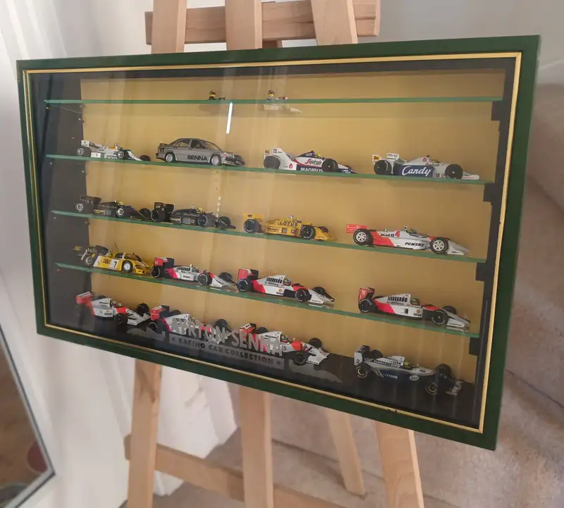 A Very Special Ayrton Senna Model Racing Car Collection-Sold