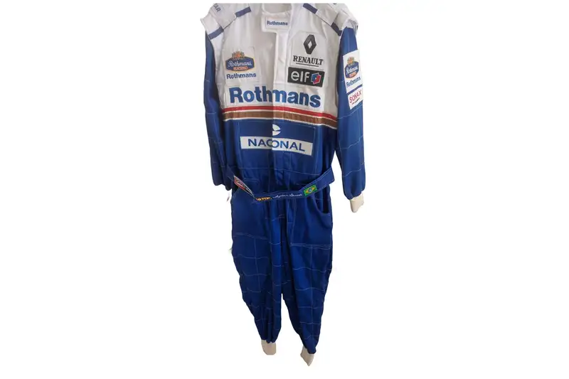 A High Quality Replica 1994 Ayrton Senna Williams Race Suit -Sold