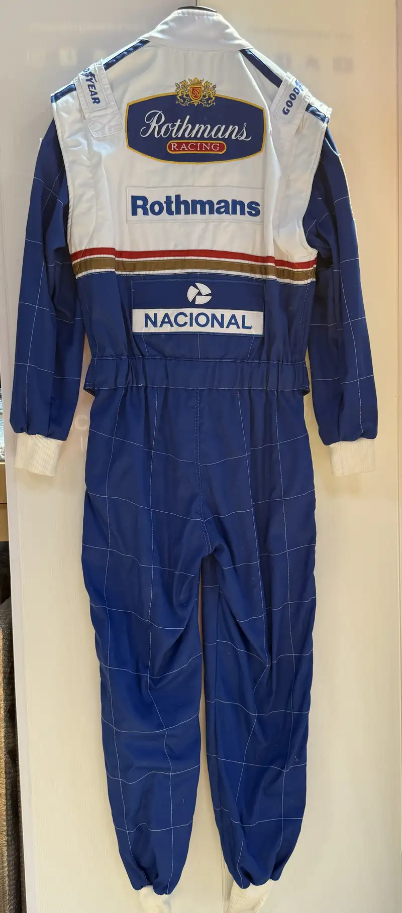 A High Quality Replica 1994 Ayrton Senna Williams Race Suit -Sold