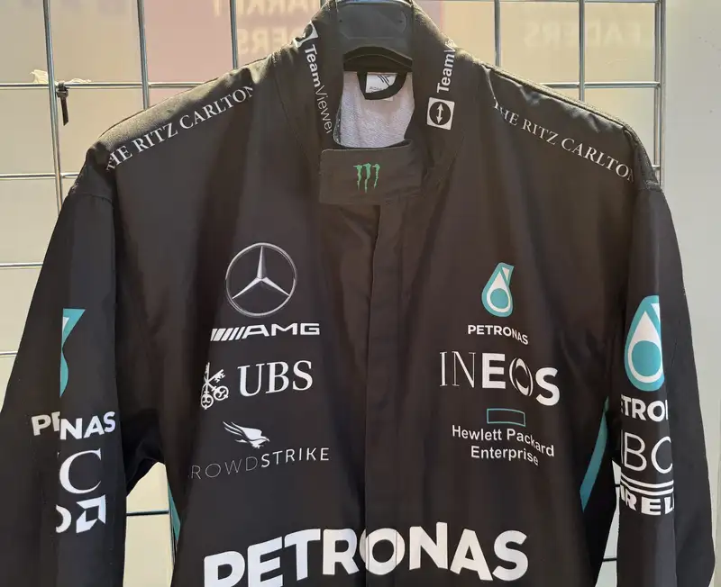 Replica Sir Lewis Hamilton Mercedes-AMG Petronas Race Suit-For Sale