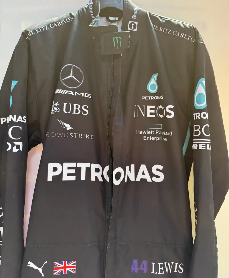 Replica Sir Lewis Hamilton Mercedes-AMG Petronas Race Suit-For Sale