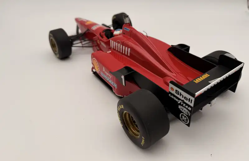 1996 Ferrari F310/2 1:12 Scale Model with Michael Schumacher-For Sale