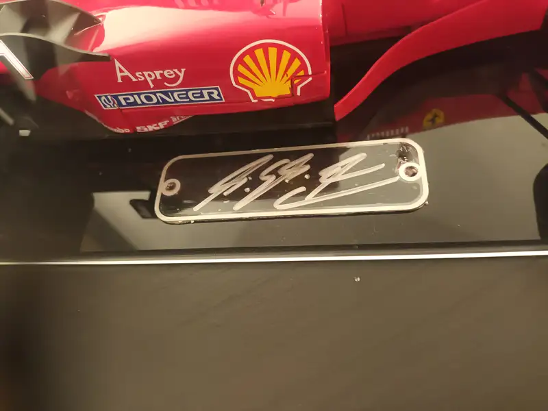 1996 Ferrari F310/2 1:12 Scale Model with Michael Schumacher-For Sale