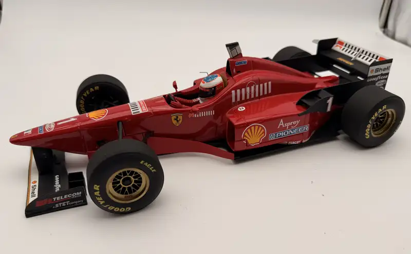 1996 Ferrari F310/2 1:12 Scale Model with Michael Schumacher-For Sale