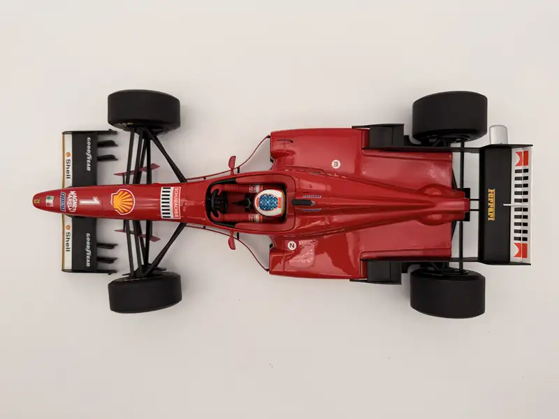1996 Ferrari F310/2 1:12 Scale Model with Michael Schumacher-For Sale