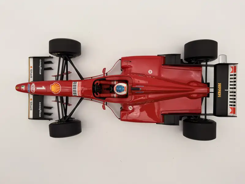 1996 Ferrari F310/2 1:12 Scale Model with Michael Schumacher-For Sale