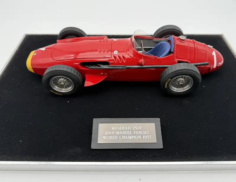 Iconic Auctioneers | Highly detailed Maserati 250F of Juan