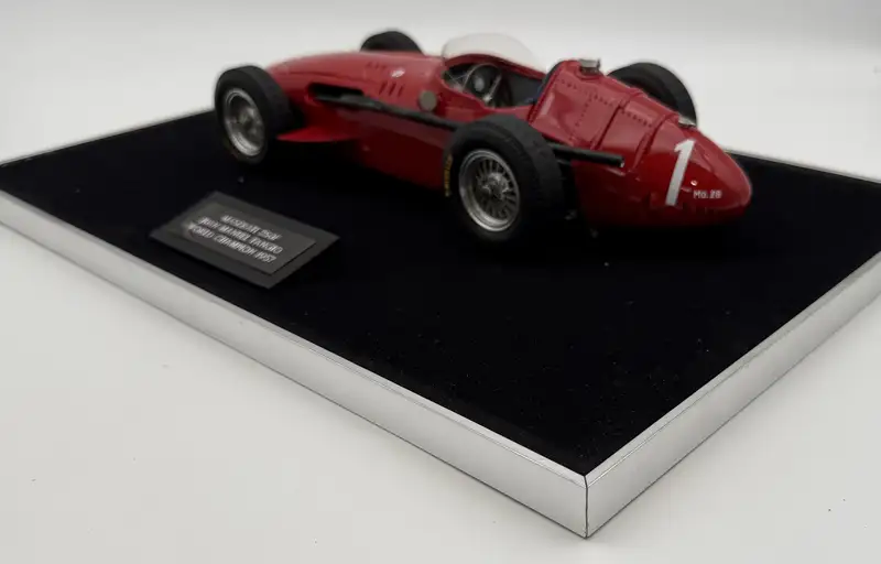 Highly detailed Maserati 250F of Juan Manuel Fangio, World C-Sold