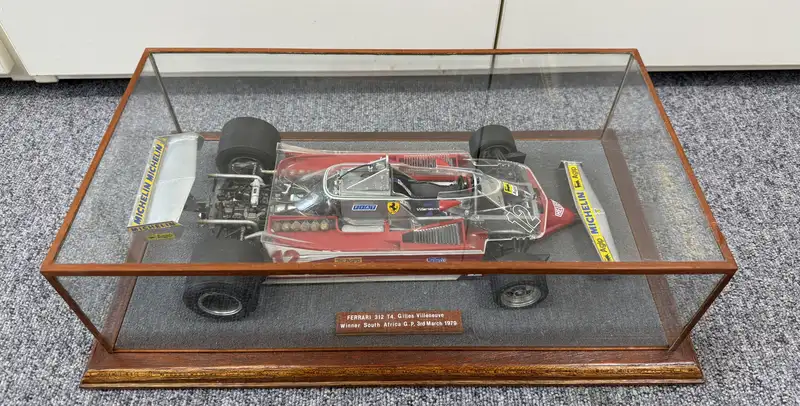 A Very Unusual 1:12 Scale Gilles Villeneuve 1979 Ferrari 312-For Sale