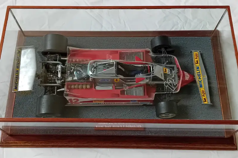 A Very Unusual 1:12 Scale Gilles Villeneuve 1979 Ferrari 312-For Sale