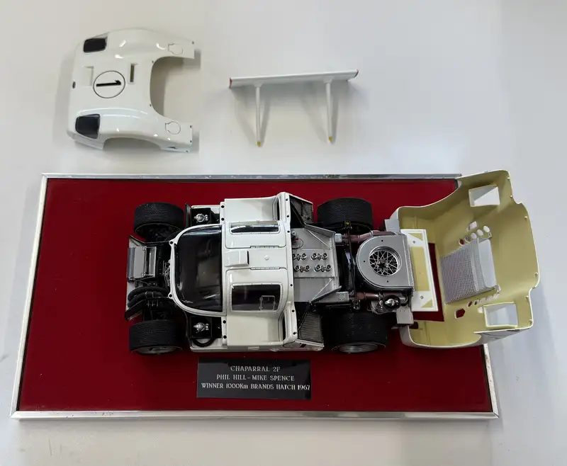 A Pair of Chaparral Sports Racing Models Presented in Perspe-For Sale