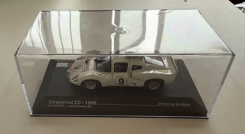 A Pair of Chaparral Sports Racing Models Presented in Perspe-For Sale
