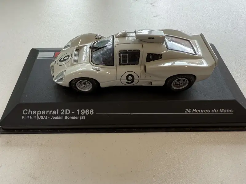 A Pair of Chaparral Sports Racing Models Presented in Perspe-For Sale