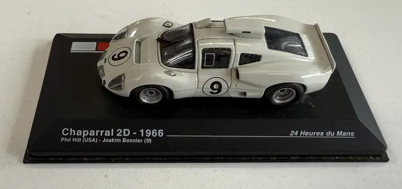 A Pair of Chaparral Sports Racing Models Presented in Perspe-For Sale