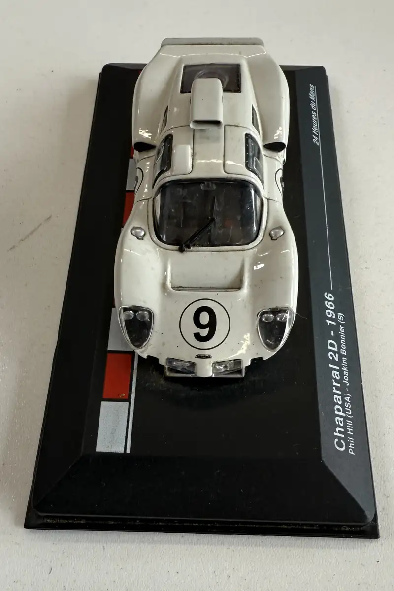 A Pair of Chaparral Sports Racing Models Presented in Perspe-For Sale