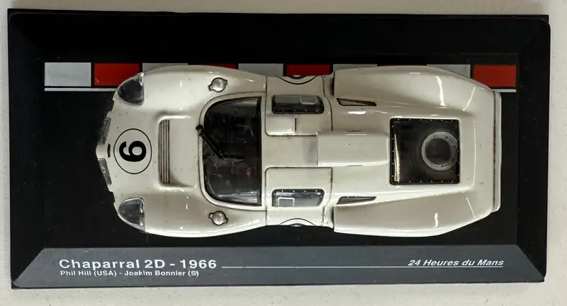 A Pair of Chaparral Sports Racing Models Presented in Perspe-For Sale
