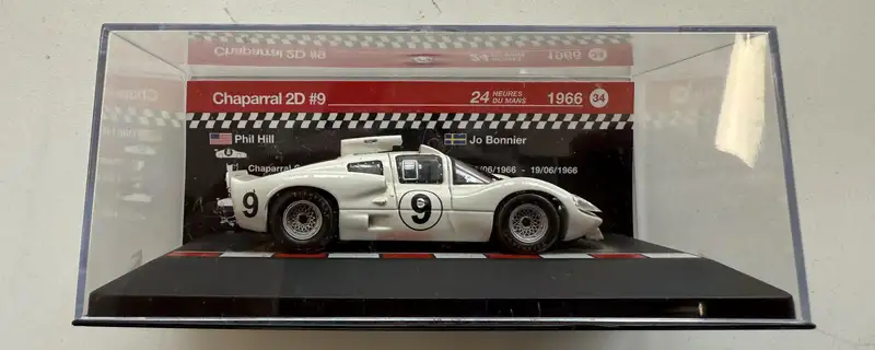 A Pair of Chaparral Sports Racing Models Presented in Perspe-For Sale