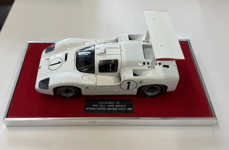 A Pair of Chaparral Sports Racing Models Presented in Perspe-For Sale