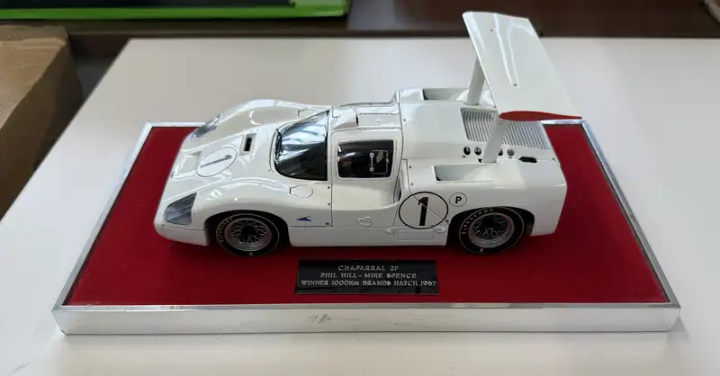 A Pair of Chaparral Sports Racing Models Presented in Perspe-For Sale