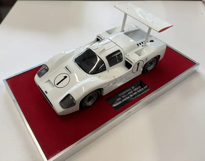 A Pair of Chaparral Sports Racing Models Presented in Perspe-For Sale