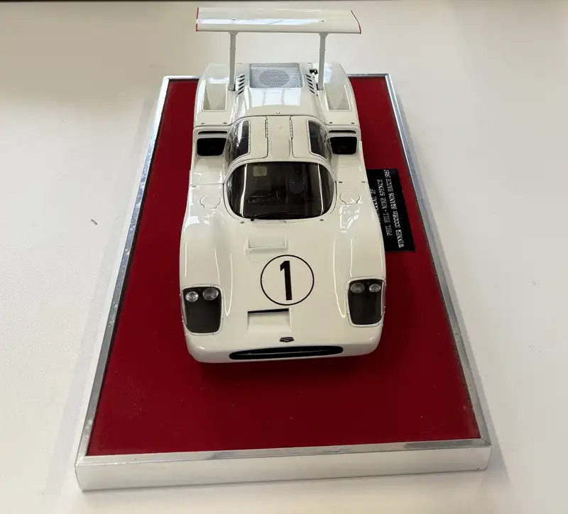 A Pair of Chaparral Sports Racing Models Presented in Perspe-For Sale