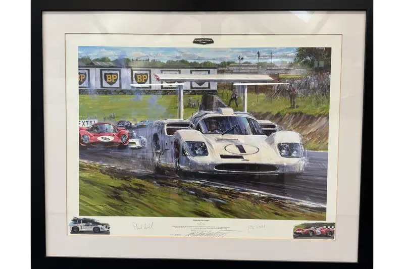 'Winged Victory' Limited Edition Phil Hill Signed Nicholas W-For Sale