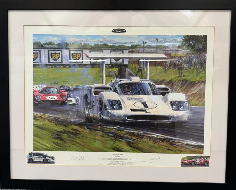'Winged Victory' Limited Edition Phil Hill Signed Nicholas W-For Sale