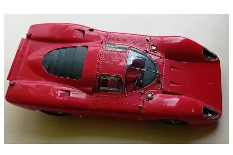 CMC 1/18 フェラーリ312P エンジ1969 Ferrari 312P By CMC 1/18 Scale model - YouTube