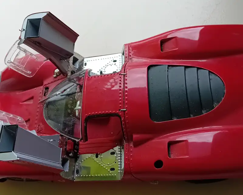 Iconic Auctioneers | 1969 Ferrari 312P CMC 1:18 Scale Highly