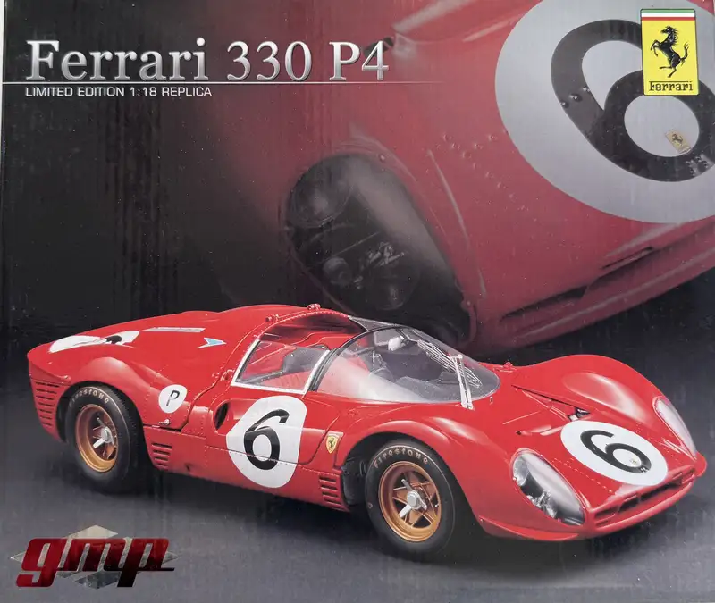Iconic Auctioneers | Ferrari 330 P4 Spyder 1:18 Scale Model by GMP