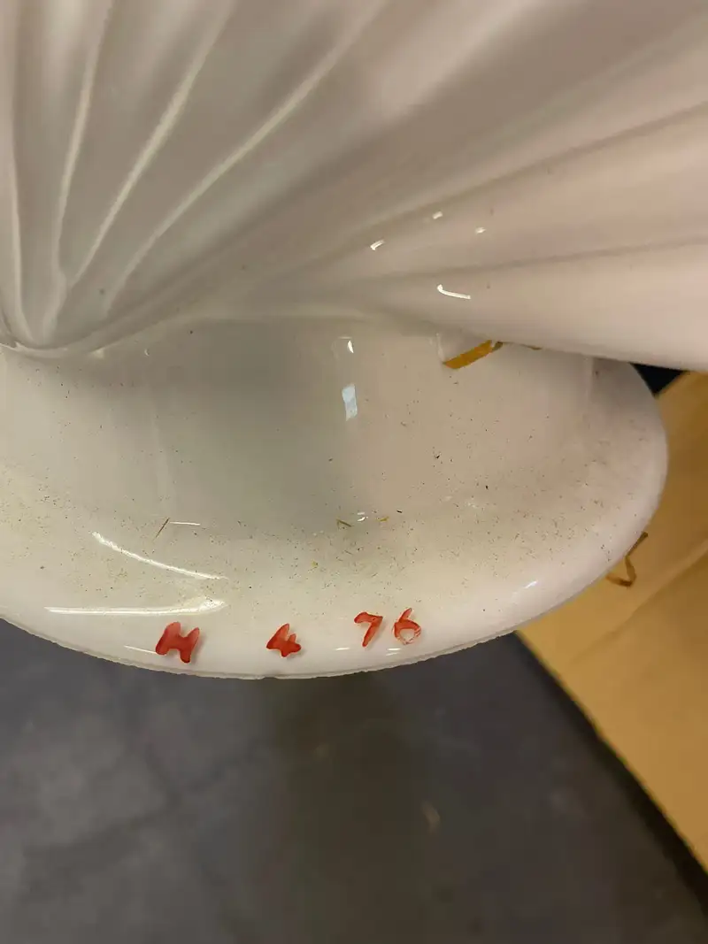 A Pair of 1976 Shell Petrol Pump Globes-For Sale