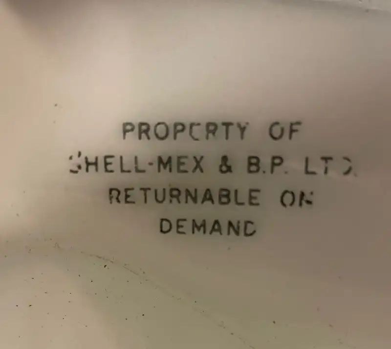 A Pair of 1976 Shell Petrol Pump Globes-For Sale