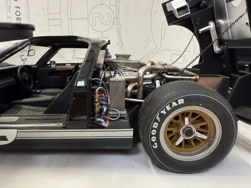 A Very Detailed 1:12 Scale Ford GT40 Mk II GMP Model-For Sale