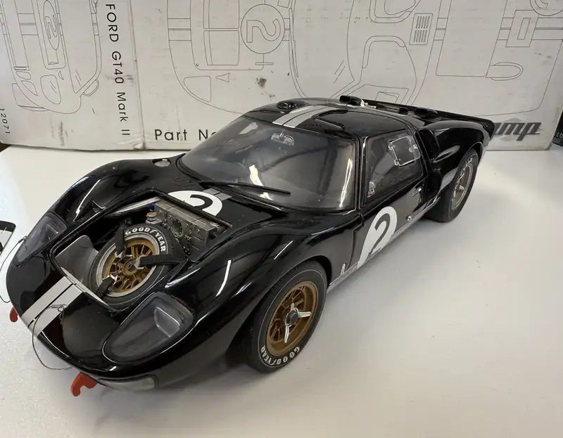 A Very Detailed 1:12 Scale Ford GT40 Mk II GMP Model-For Sale