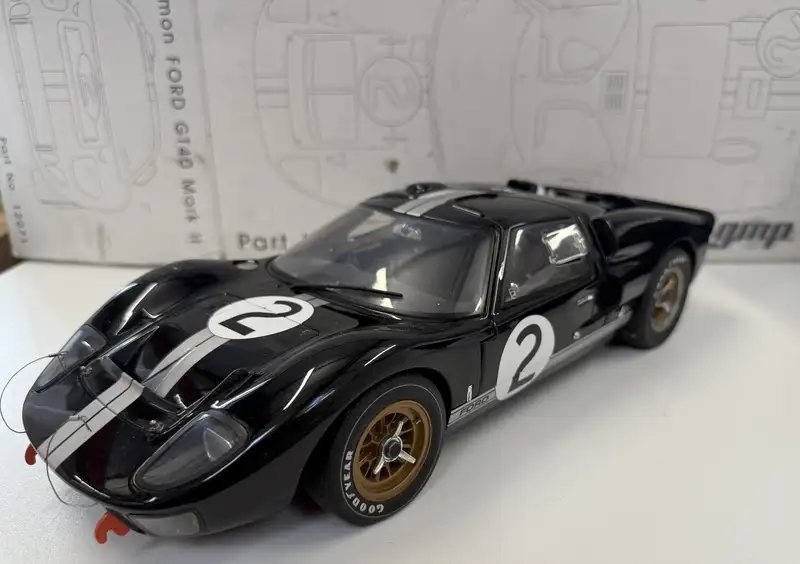 Iconic Auctioneers | A Very Detailed 1:12 Scale Ford GT40 Mk II