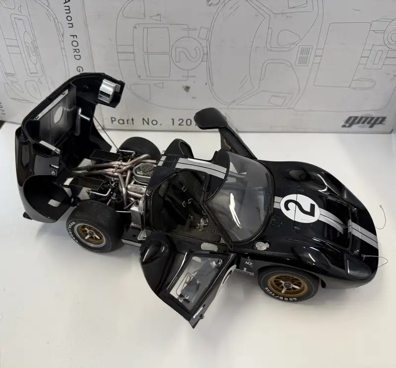 A Very Detailed 1:12 Scale Ford GT40 Mk II GMP Model-For Sale