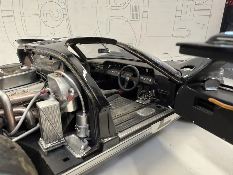 A Very Detailed 1:12 Scale Ford GT40 Mk II GMP Model-For Sale