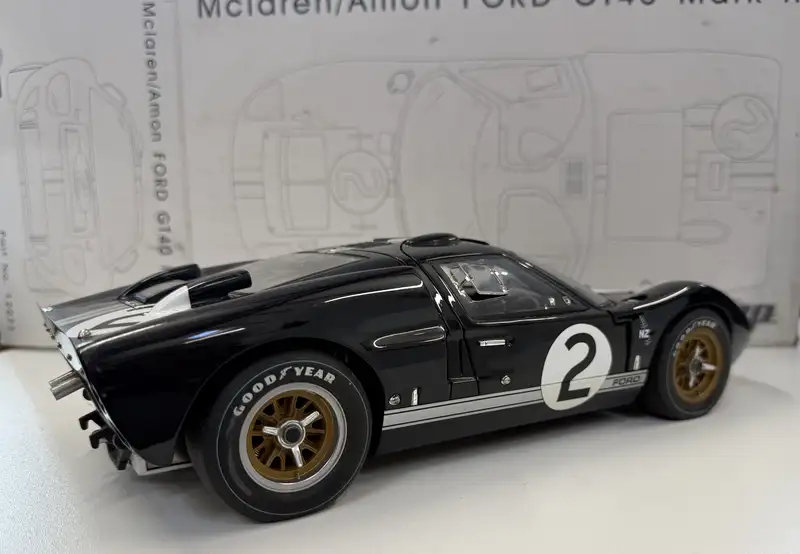 Iconic Auctioneers | A Very Detailed 1:12 Scale Ford GT40 Mk II