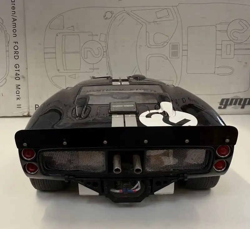 Iconic Auctioneers | A Very Detailed 1:12 Scale Ford GT40 Mk II