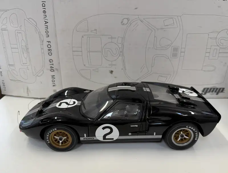 A Very Detailed 1:12 Scale Ford GT40 Mk II GMP Model-For Sale