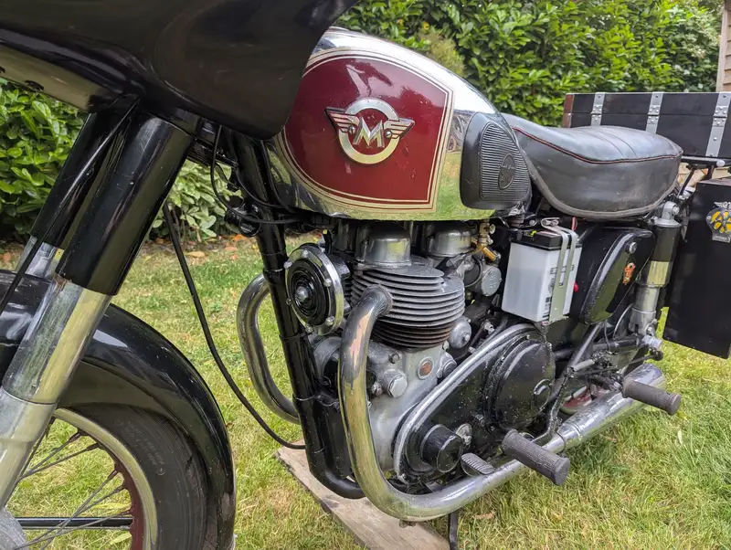 1954 Matchless G9 500cc Sidecar Combination-Sold