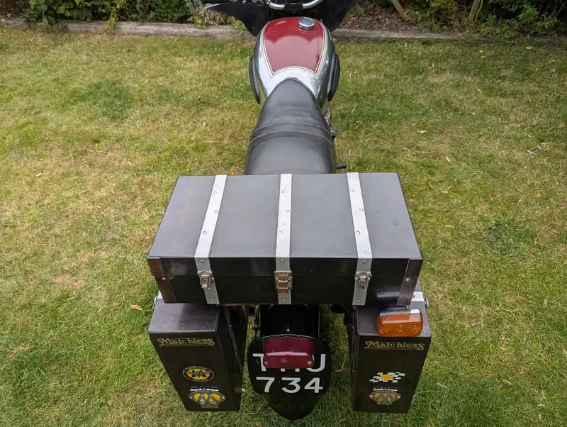 1954 Matchless G9 500cc Sidecar Combination-Sold