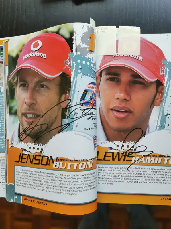 Multi-Signed 2010 Formula 1 British Grand Prix Official Prog-Sold