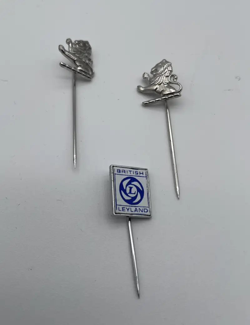 Lucas and British Leyland Lapel Pin Badges-For Sale