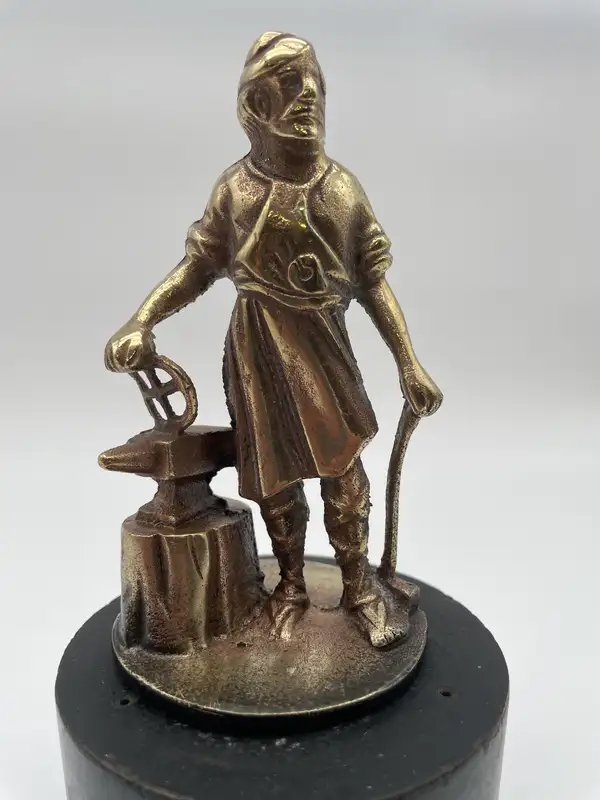 Vulcan Engineering Limited 'Blacksmith' Bonnet Mascot-For Sale