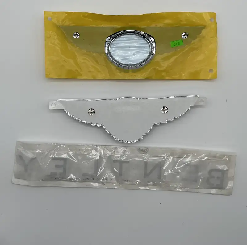 Front and Rear Bentley Badges-For Sale