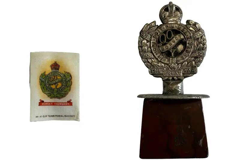 WWI Military Army Staff Car Radiator Mascot-For Sale