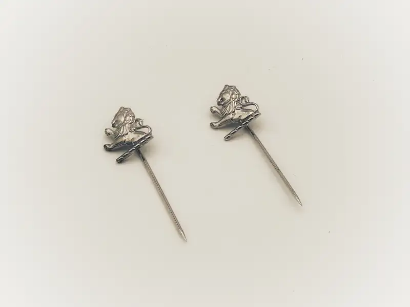 Two 1930s-1950s Lucas 'King Of The Road' Senior Staff Silver-For Sale
