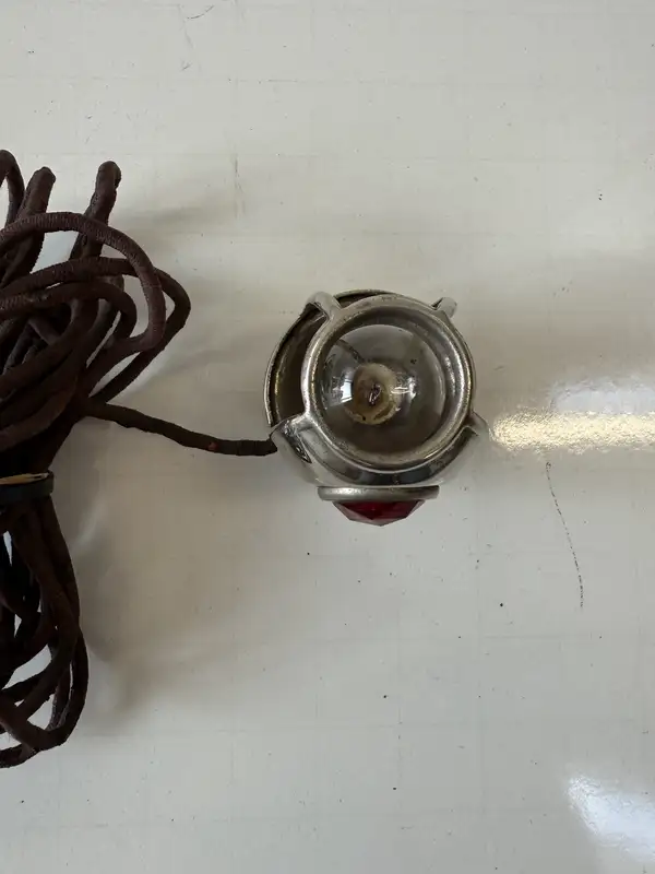 Edwardian Period Nickel Plated Magnalite Inspection Lamp-For Sale