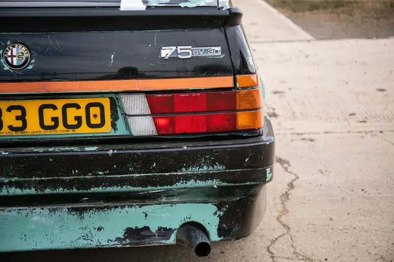 1989 Alfa Romeo 75 V6 3.0 Veloce - Ex-Top Gear car Driven by-For Sale
